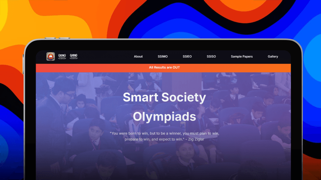 Smart Society Olympiad Website